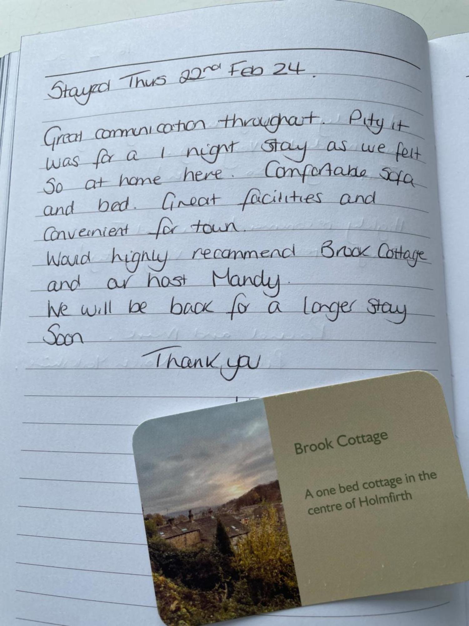 Brook Cottage Holmfirth Luaran gambar