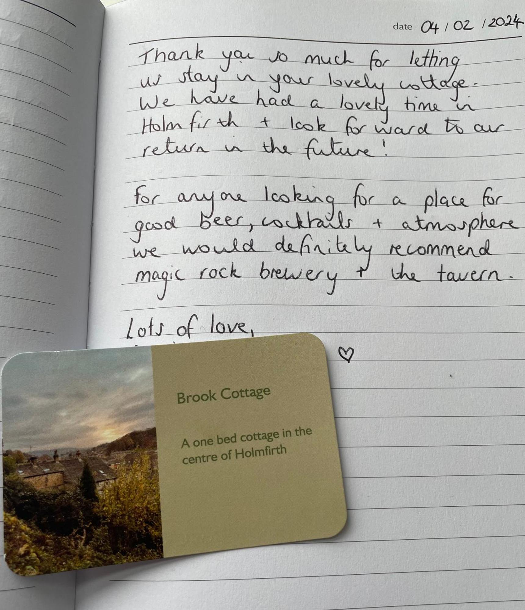 Brook Cottage Holmfirth Luaran gambar